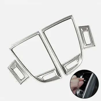 

Car Left Right Air Outlets Vent Cover Chrome Trim For Infiniti QX50 2018 2020 Air Outlets Vent Cover Trim