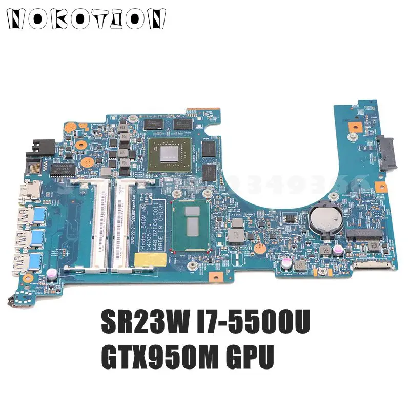 astounding  NOKOTION 14205-1 448.02F09.0011 NBMUX11003 NB.MUX11.003 For ACER aspire VN7-571G laptop motherboard