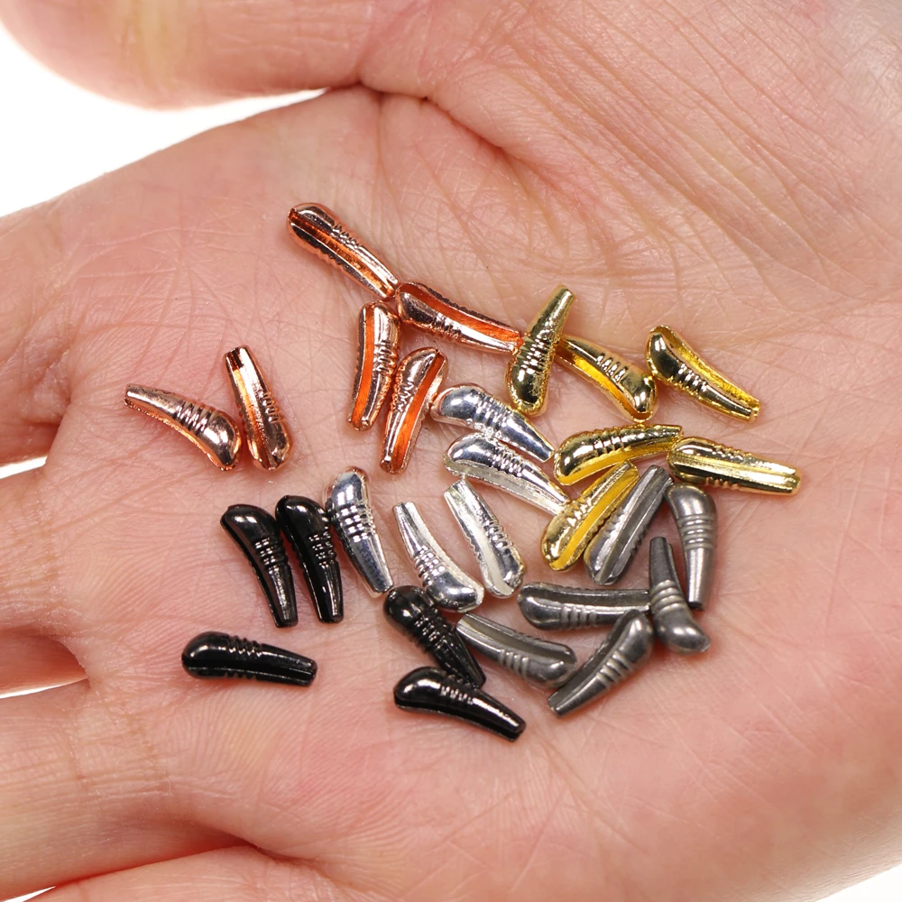 ICERIO 10PCS Fast Sinking Nymphs Scud Fishing Fly Tungsten Heavy Body Jig Hook Back Bead Fly Tying Material Accessories