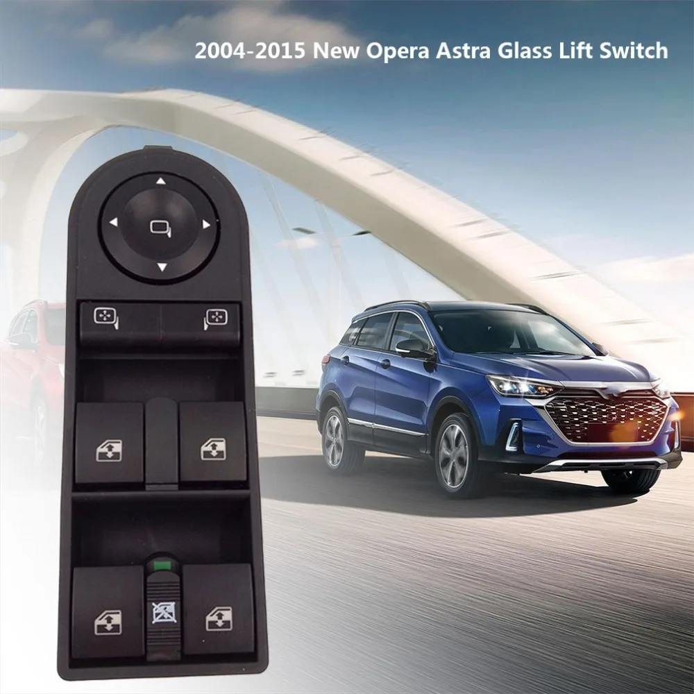 Auto Parts New Front Left Electric Control Master Switches 13228699 13215153 Power Window Switch For Opel Astra H Zafira B