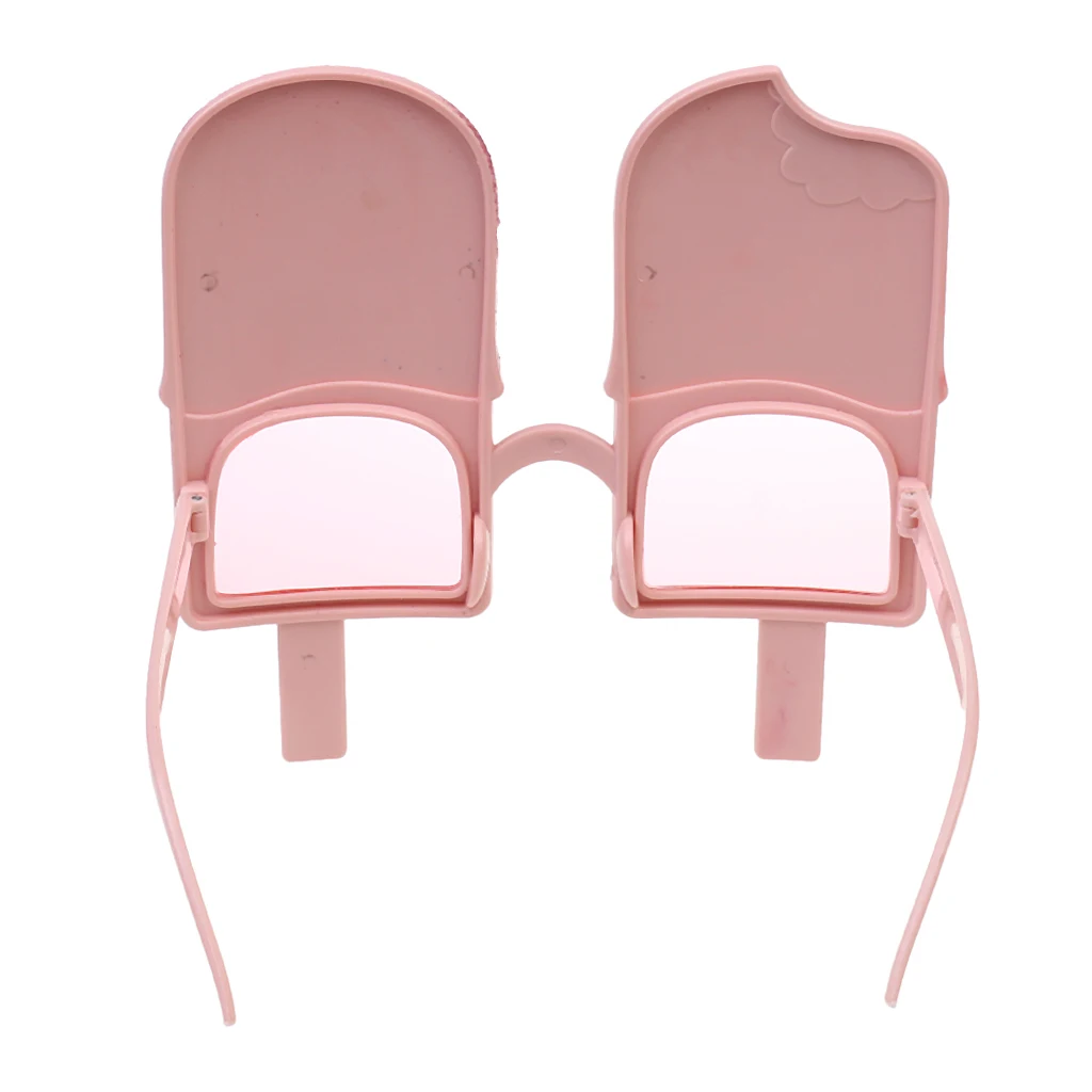 Glitter Ice Pop Lolly Sunglasses Fancy Dress Costume Party Glasses Shades for Kids Adult Fancy Dress Costume Cosplay Accessories