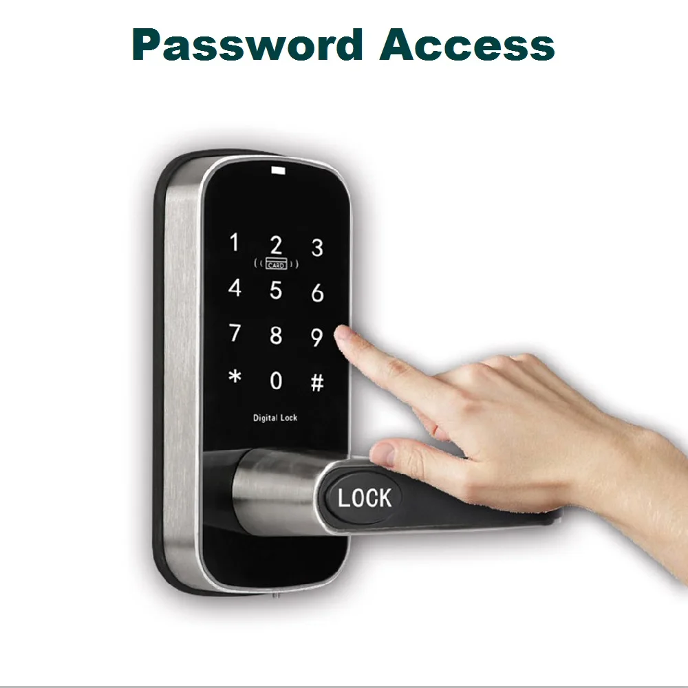 Цифровой Дверной Замок TTLock с Bluetooth электронный пароль RFID карта доступа сенсорный