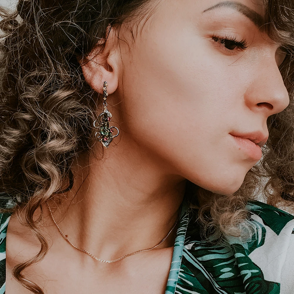 olivine earrings (1)