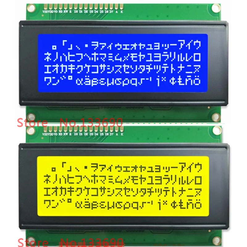 Плата ЖК-дисплея 5 в 2004 20X4 2004A 20X4 синий или желтый экран ЖК-дисплей 2004 дисплей LCM модуль для 3D-принтера IIC I2C адаптер