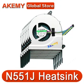 

Akemy NewCPU Fan For ASUS N551 N551J N551JK N551JM N551JV N551JX N551JK N551JQ G58 G58J cpu cooling fanCooler MF75090V1-C330-S9A