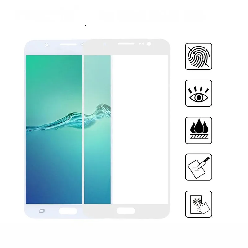 

5D Curved Edge Full Covered For Samsung Galaxy J7 Pro J730 J7 2016 Tempered Glass Screen Protector Protective Film