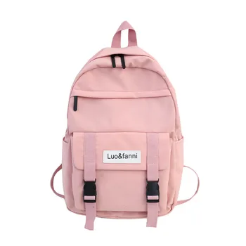 

Raged Sheep Fashion Women Backpack for School Teenagers Girls Large Capacity Solid Color Shoulder Travel Bags Knapsack Mochila
