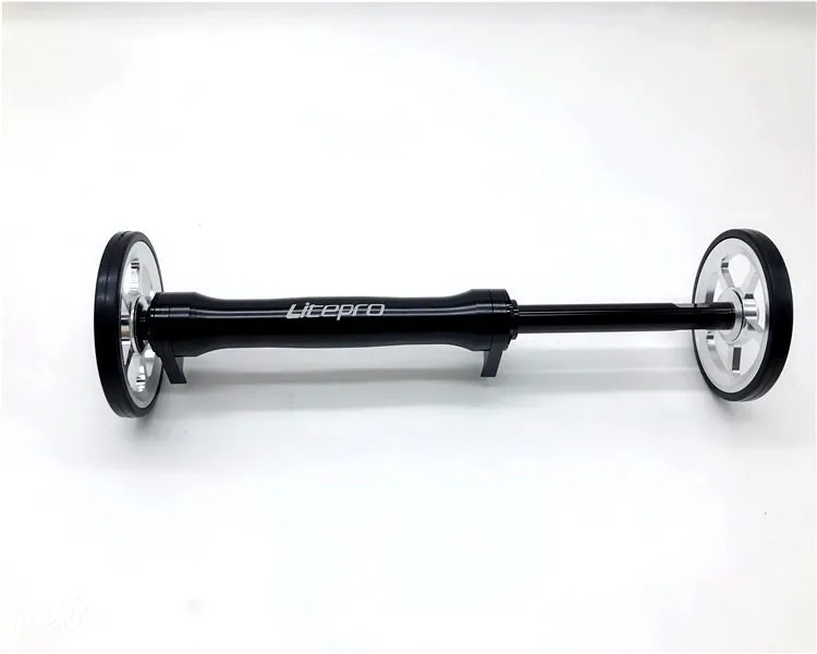 LITEPRO складной велосипедный Brompton легкий удлинитель колеса телескопическая штанга из алюминиевого сплава Аксессуары для велосипеда