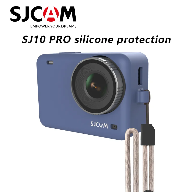 Original SJCAM Accessories SJ10 PRO Silicone Protective Case With Lanyard For 4K Action Camera | Электроника