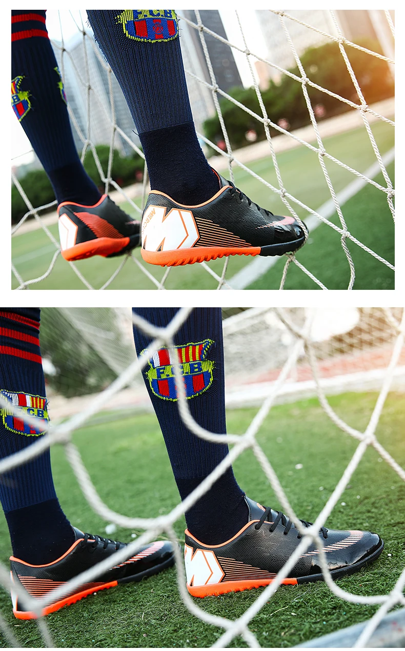 Football Shoes Men Turf Spikes Football Boy Women Outdoor Athletic Trainers Sneakers Adults Brand Professional Soccer Futbol (19)