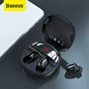 Baseus-auriculares TWS WM01 Plus, inalámbricos por Bluetooth 5,0, auriculares deportivos a prueba de agua con batería y pantalla LED ► Foto 1/6