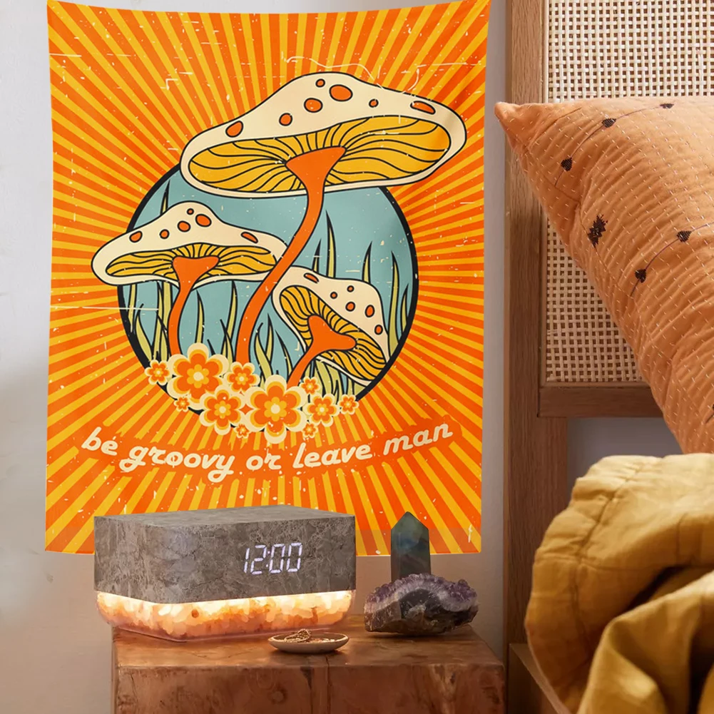 Wall Decor Hippie Tapestries Hippie Room Decor Tapestries Retro Decor Psychedelic