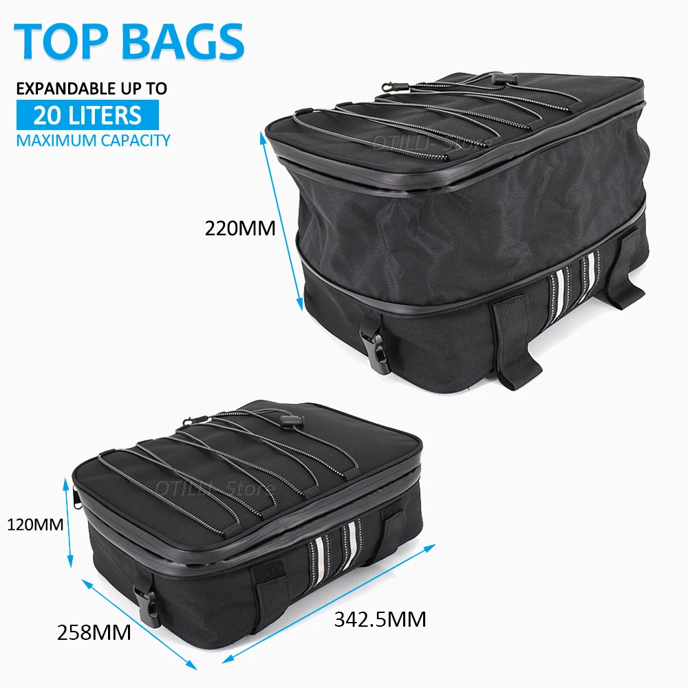 New Waterproof bag Top Box Panniers Bag Case Luggage Bags For BMW R 1200 1250 GS LC Adventure Motorcycle F650GS G310GS ADV
