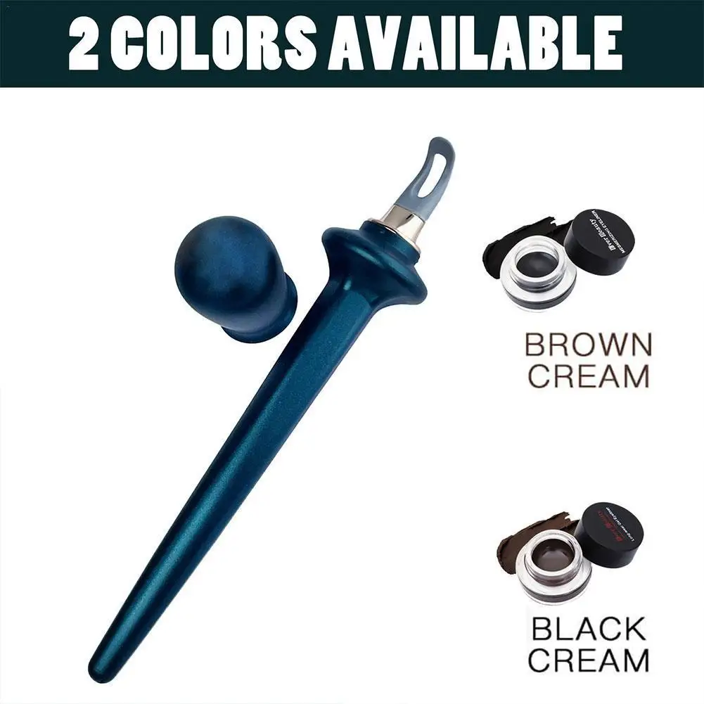 1 Set Eyeliner Guide Tools Easy No Skip Eyeliner Gel Reusable Silicone