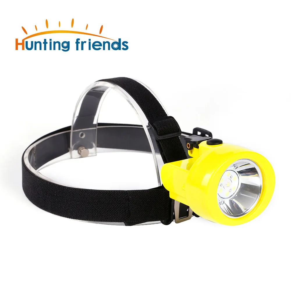 

100pcs Hunting Friends Safety Mining Lamp Rechargeable Headlamp Miners LED Coon Hunting Lights KL2.8LM Waterproof Camping Lights