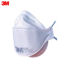 3M Противоаэрозольная фильтрующая полумаска 9320+ FFP2, складная, 20 шт./уп., 9320