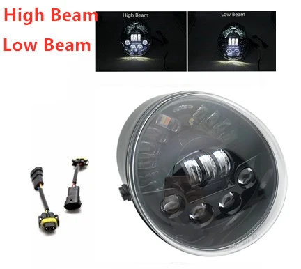 Черный светодиодный фонарь для V-Rod Muscle Night Rod светодиодный фонарь для мотоцикла с DRL halo Янтарный поворотный фонарь для V удилище VRSCA VRSC - Цвет: Black