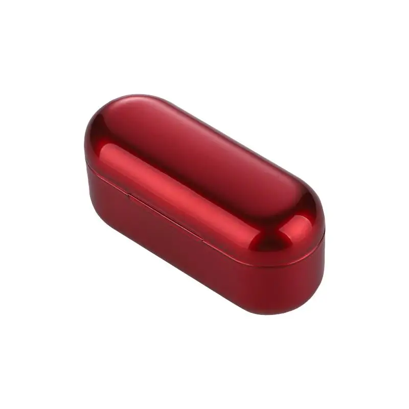 TWS K15 беспроводные Bluetooth наушники мини шумоподавляющие наушники с удобной HiFi звуковой гарнитурой с зарядным устройством - Цвет: red