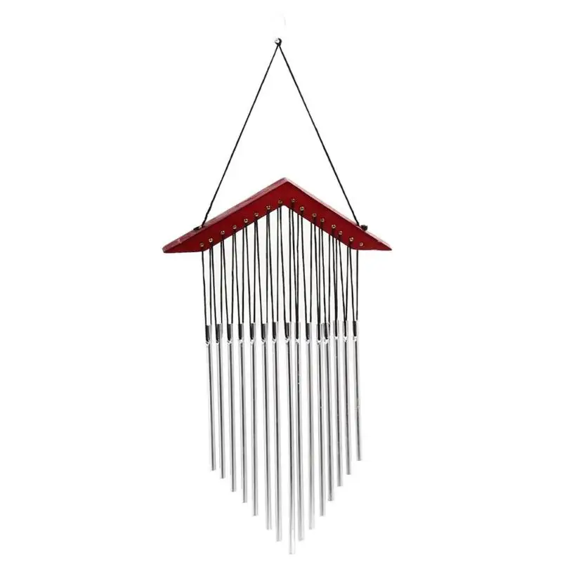 15 трубок Windchime Двор Сад Открытый Живой колокольчики Декор подарок - Цвет: 15 Tubes Roof Type