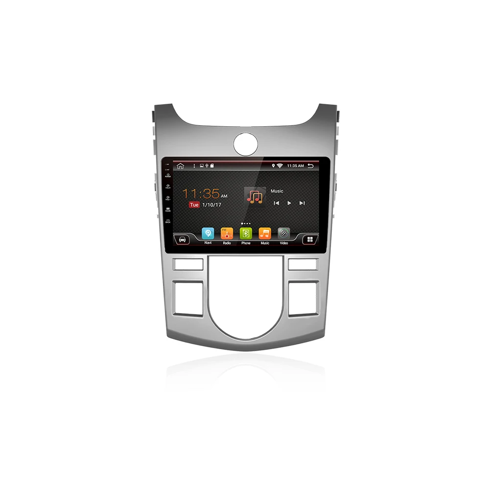 Clearance 9" RAM 2G ROM 32G Android 8.1 Car DVD GPS Player For Kia Forte 2009-2014,AT Car Radio Stereo Head Unit with Navigation 5