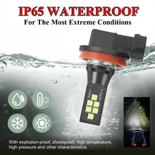 Canbus H8 H11 LED Car Fog Lamp 6000K White Error Free Auto Bulbs 12V  for high beam or just for low beam