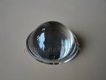 

10pcs Automotive Lamp High Power LED Lens Optical Glass Convex Lens Smooth Surface 54.5mm LED Convex Lens