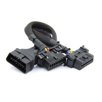 

16PIN OBD2 Extended Connector for ELM 327 V1.5 Extension Cable Scanner for OP-COM for VAG Auto Car Diagnostic Tool