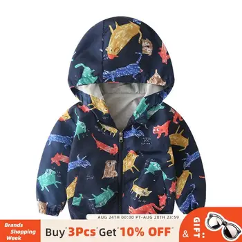 

Bear Leader Kids Clothes Boys Jackets Children Hooded Zipper Toddler Baby Fashion Print Coat Infant Waterproof Hoodies for Girls