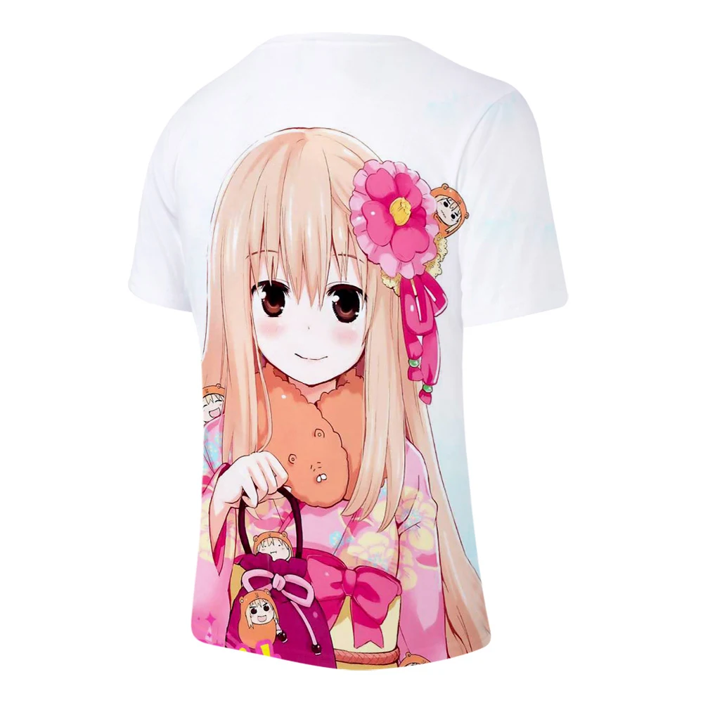 Подходит для горячей Himouto! Умару-Чани Повседневная Удобная Популярная 3D футболка с короткими рукавами Новая мужская и женская летняя футболка футболки для девочек и мальчиков