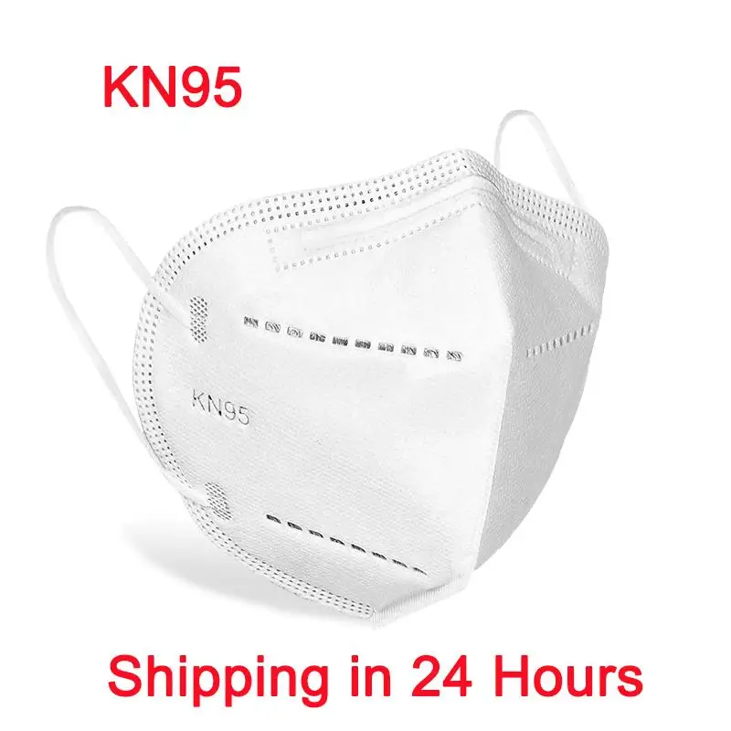 

20Pcs KN95 Protective Masks KN94 5-Ply Nonwoven Dust Mask