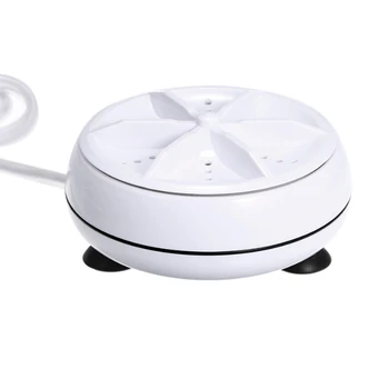 

Mini Washing Machine Portable Personal Rotary Turbo Washing Machine for Family Travel US Plug