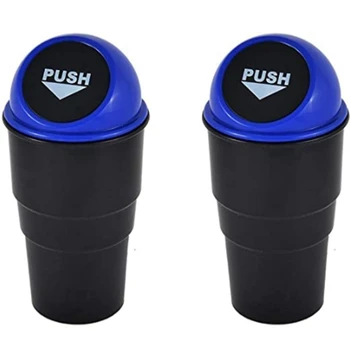 

Household and Vehicle Automobile Auto Trash Can Car Interior Storage Bin Portable Trash Can
