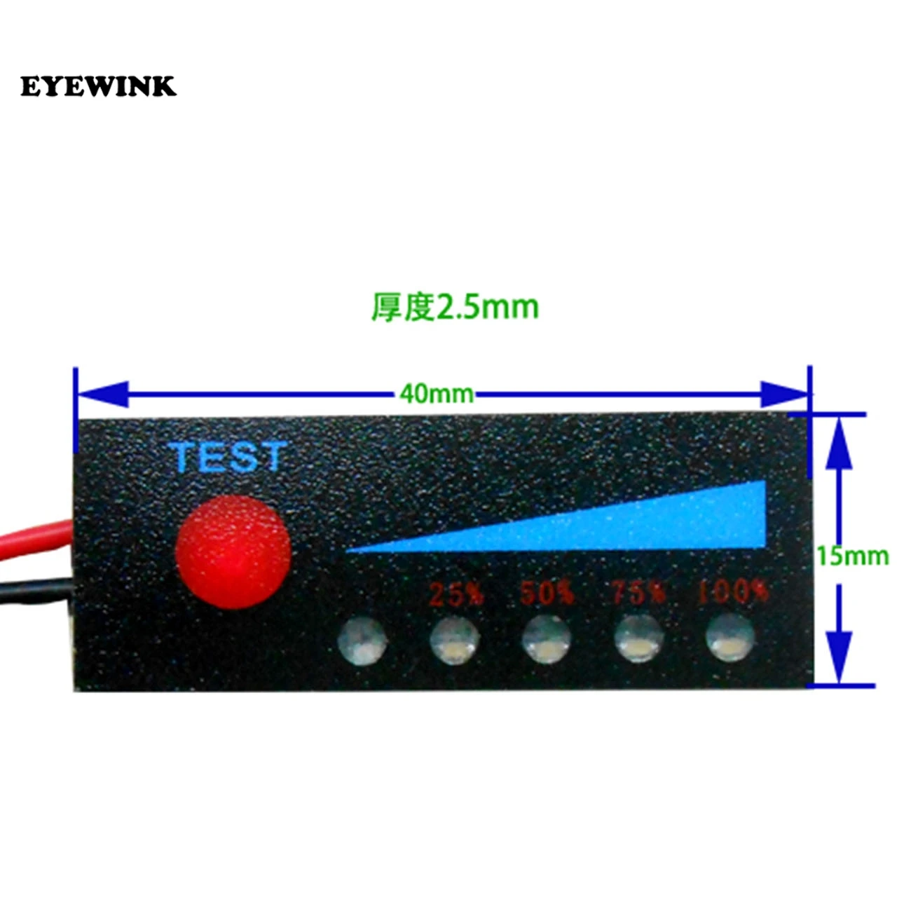 Battery Capacity Indicator 3.7V 2S 3S 4S 18650 Li-ion Lipo Lithium 12V Lead Acid Battery Level Indicator Tester LCD Display Meter Module Capacity Voltage
