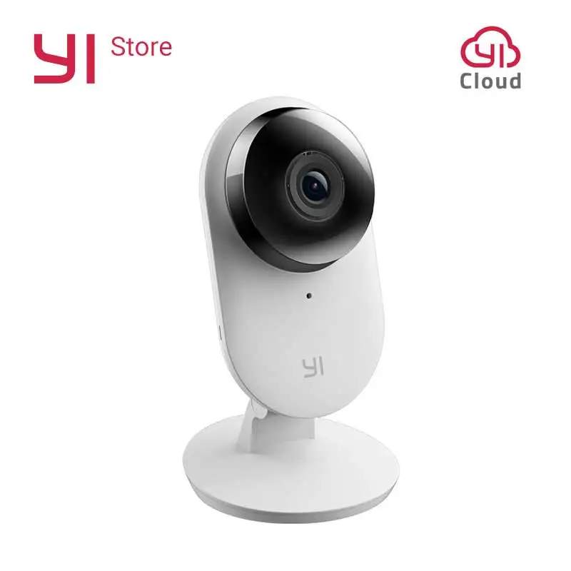 Домашняя камера Yi 2 1080P FHD, умная камера для домашней безопасности, мини веб-камера, беспроводная камера видеонаблюдения, камера ночного видения, версия США и ЕС, Android IOS CMOS