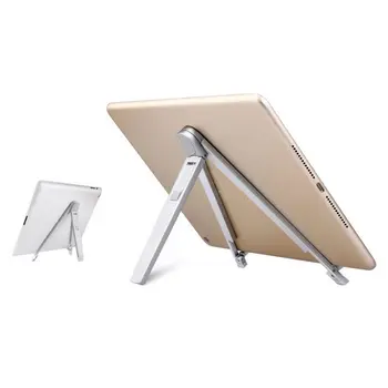 

Universal Portable Tablet Holder Foldable Triangle Lightweight Solid Stand For iPad GalaxyTab Kindle Xiaomi Pad HuaWei Matepad