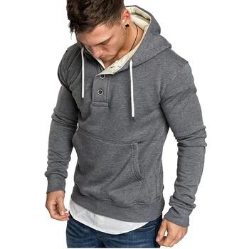 

Dropshipping 2019 Autumn Winter Hoodied Sweatshirts Men's Hoodies Solid Fleece Fashion Casual Mens Hoodies Streetwear Moletom