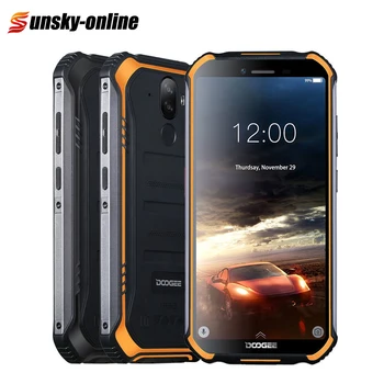 

DOOGEE S40 Lite IP68 Waterproof Rugged Smart Phone Android 9.0 5.5'' 4650mAh 2GB+16GB Fingerprint Quad Core 3G Mobile Phone