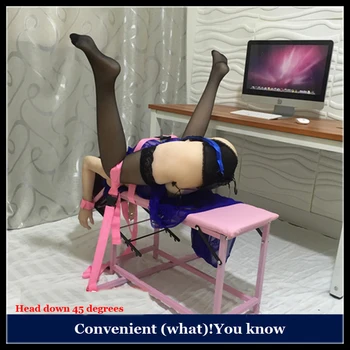 Couples sex toys sm products forced split stool binding flirting toys chair rope with acacia chair impact G spot 3