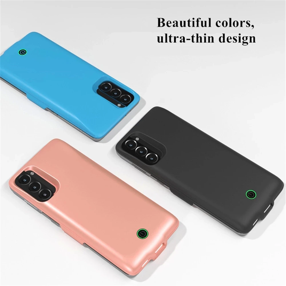 External Power Bank Charging Cover For Samsung Galaxy  S21 Plus S21 Ultra S215G Battery Case Portable Battery Charging Case
