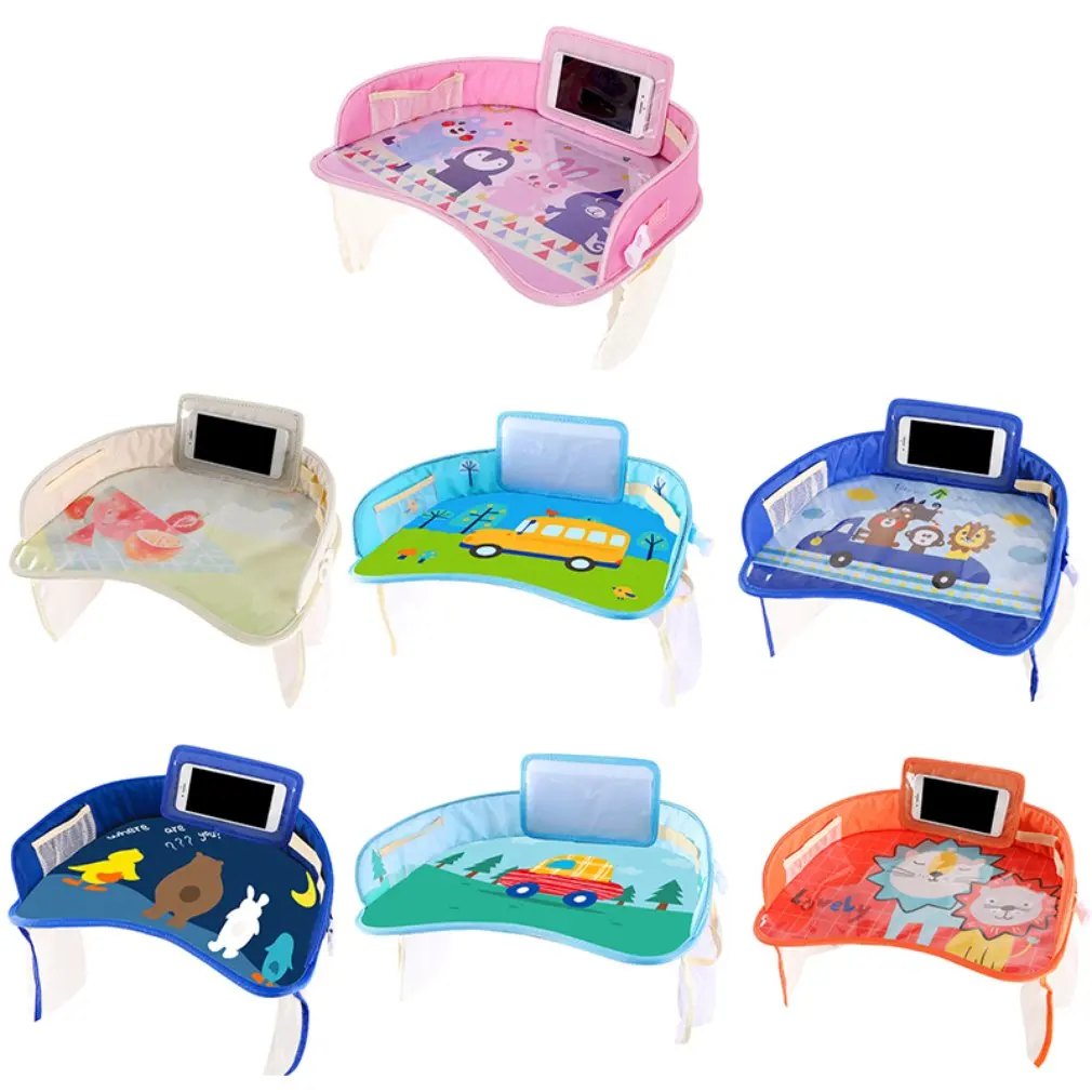 

Car baby safety seat tray child car storage small table waterproof pallet multi-function cart plate CD50 Q03