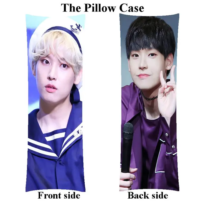 pillowcover Kpop сенсационное ощущение 9 только наволочка для тела девушка бойфренд ча ни Янг Бин длинный Чехол для подушки Чехол - Цвет: pillowcover
