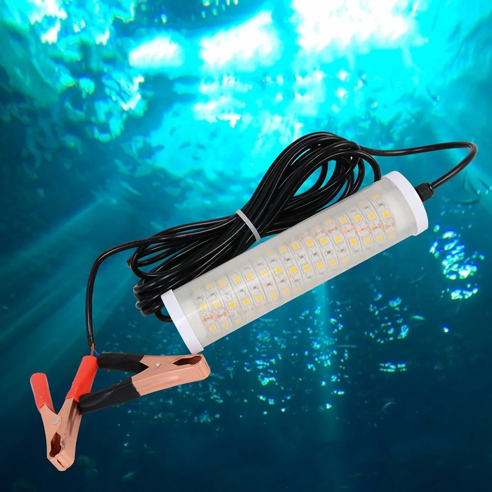 Krill пруд креветки PC ночные приманки открытый Лодка лампа рыбалка светильник светодиодный подводный двойной водонепроницаемый привлекательный кальмар