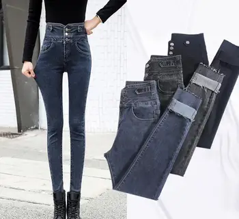 

Denim wide-leg pants women's high waist casual loose loose spring and summer thin straight thin jeans 2021K9-01-11