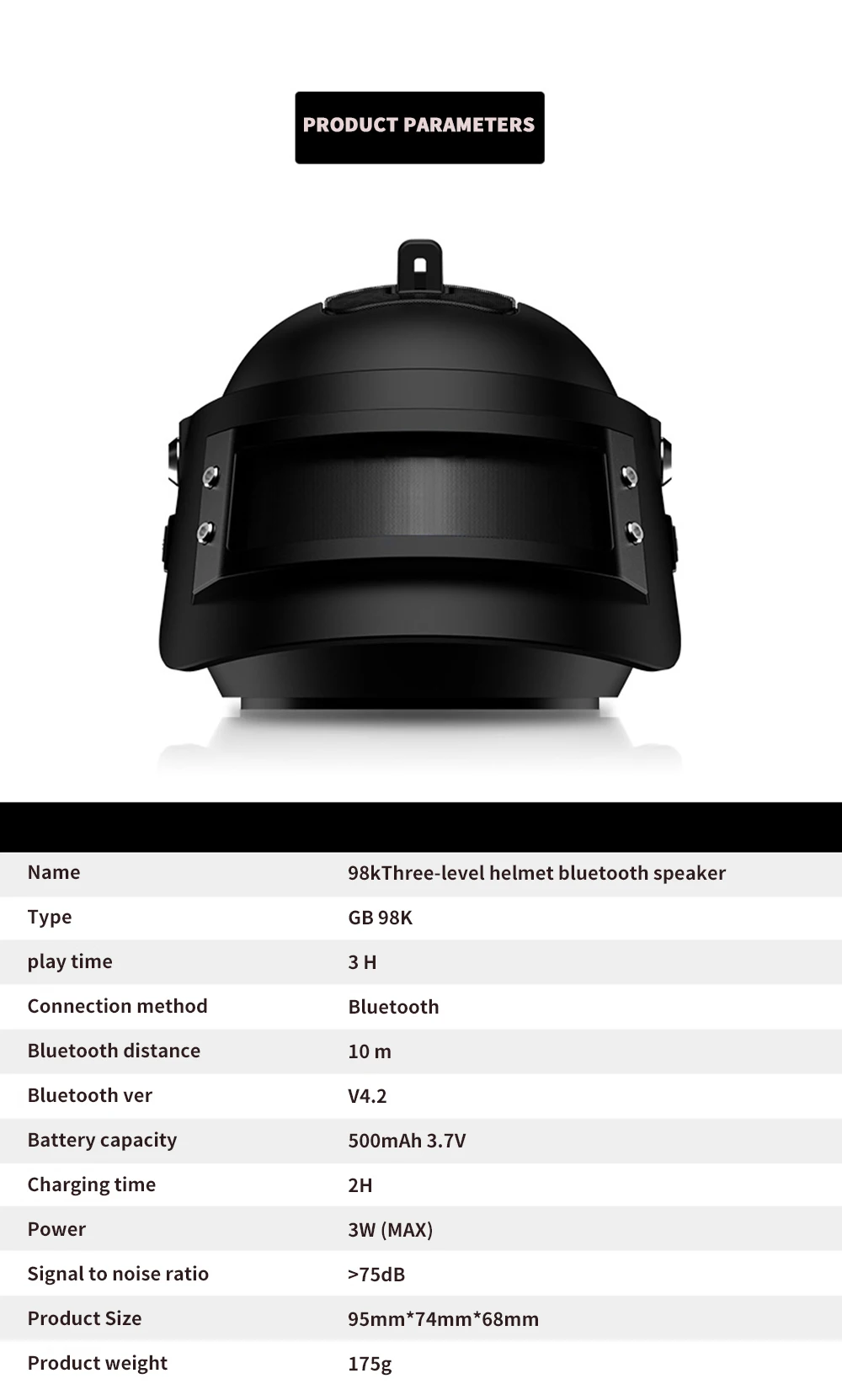 Bluetooth динамик PUBG игры Беспроводной bocina портативный Cannon сабвуфер металлический телефон Спорт на открытом воздухе автомобиль boombox подарок caixa