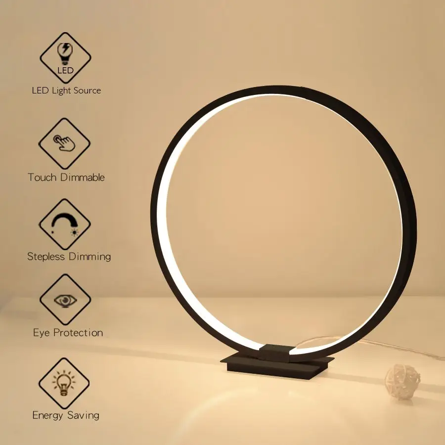Desk Ring Light Lamp