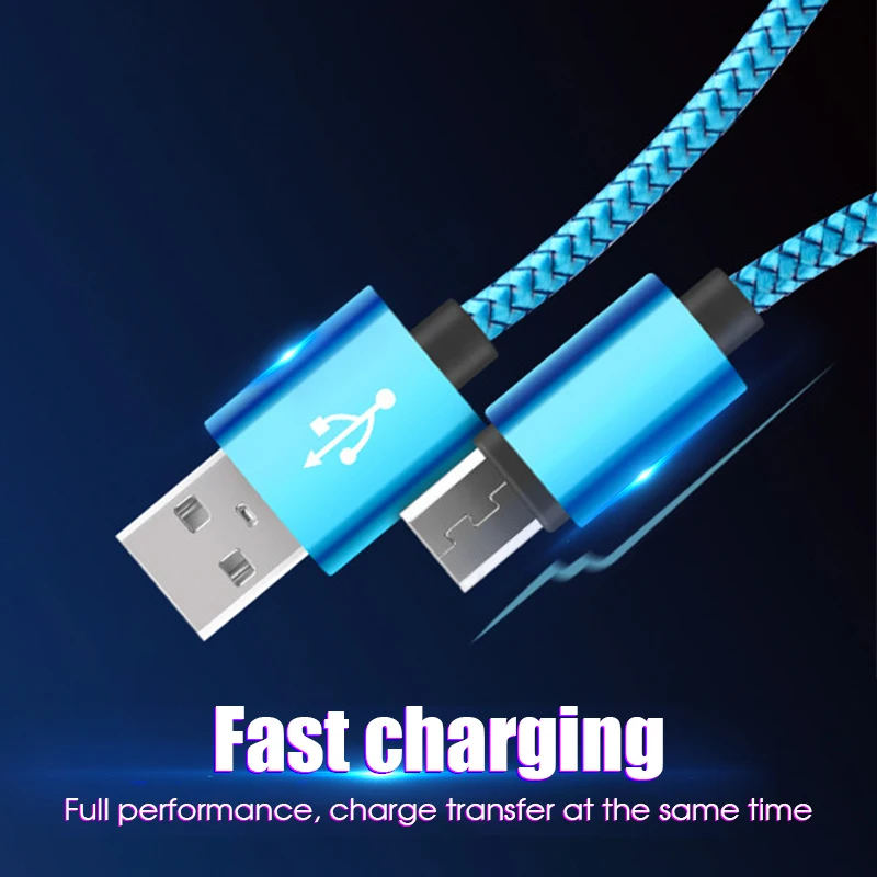 Кабель Micro USB 0 2 м для Xiaomi Redmi Note 5 Pro 4 двусторонний кабель зарядки и передачи данных