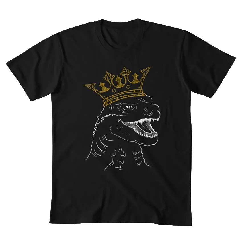 Король монстров футболка король монстров kaiju gojira Корона монстр