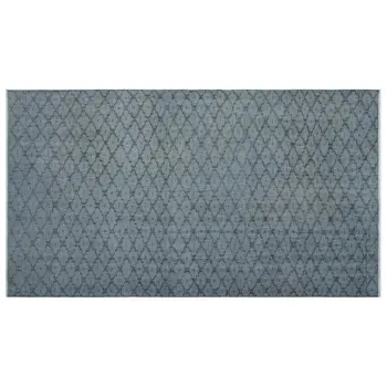 

Handmade Blue Vintage Overdyed Turkish Area Rug 157x280 Cm-5'2''X9'2''