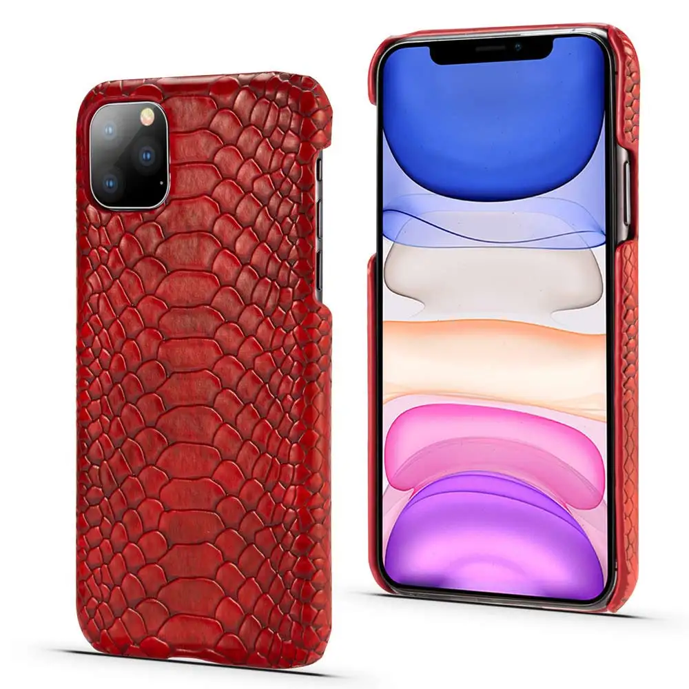 Прикрепляющийся к змеиной кожи чехол для iPhone 11 Pro 1 X XS Max XR 6 6s 7 8 Plus из искусственной