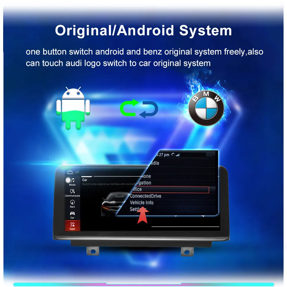 8 Core Android 10 Системы автомобиль радио Экран для BMW F45 F46 F87 13 16 IPS Touch 4 + 64 ГБ WI FI 4G Bluetooth